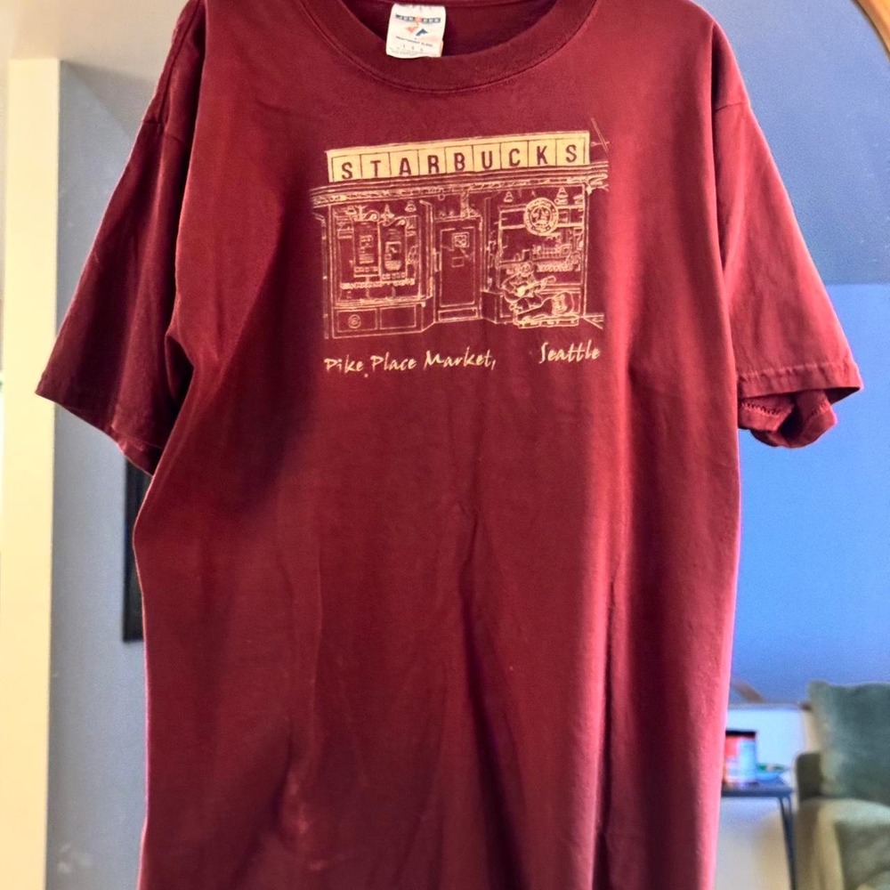 Vintage Starbucks T sz L